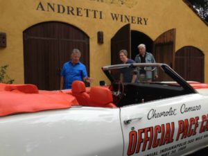 Racing Legend Mario Andretti at his Napa Valley Winery