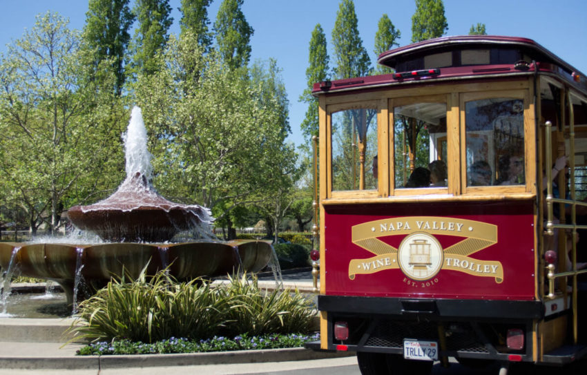 napa valley trolley tours